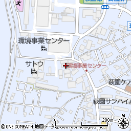 神奈川県茅ヶ崎市萩園1135周辺の地図