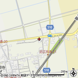 滋賀県米原市顔戸1776周辺の地図