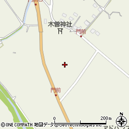 岐阜県大垣市上石津町牧田1088周辺の地図