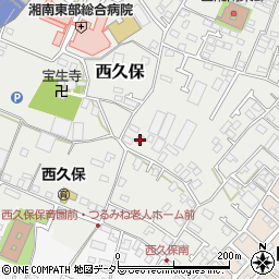 神奈川県茅ヶ崎市西久保643周辺の地図