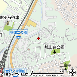 神奈川県横浜市金沢区谷津町58周辺の地図