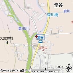 滋賀県米原市堂谷651周辺の地図