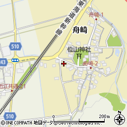 滋賀県米原市舟崎246周辺の地図