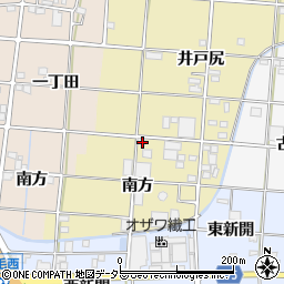 愛知県一宮市光明寺南方5周辺の地図