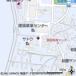 神奈川県茅ヶ崎市萩園1129周辺の地図