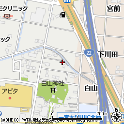 愛知県一宮市木曽川町黒田九ノ通り20周辺の地図