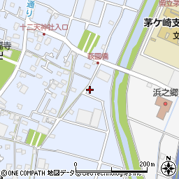 神奈川県茅ヶ崎市萩園1828周辺の地図