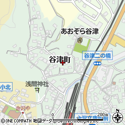 神奈川県横浜市金沢区谷津町253周辺の地図