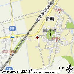 滋賀県米原市舟崎271周辺の地図