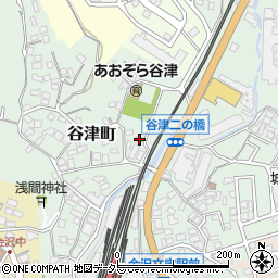 神奈川県横浜市金沢区谷津町246周辺の地図