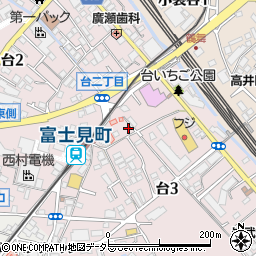 クレール湘南Ｂ周辺の地図