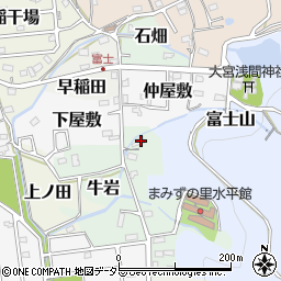 愛知県犬山市牛岩49周辺の地図