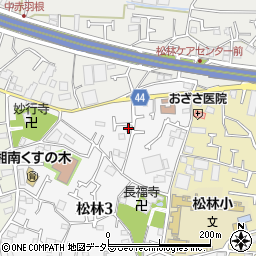 湘和企業労働保険協会周辺の地図