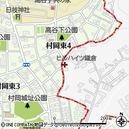 神奈川県鎌倉市植木844-4周辺の地図