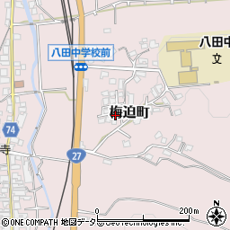 京都府綾部市梅迫町薬師平周辺の地図