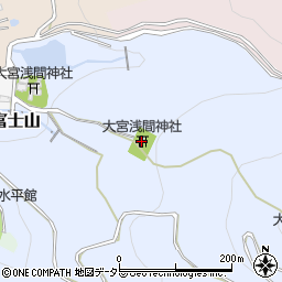 大宮浅間神社周辺の地図