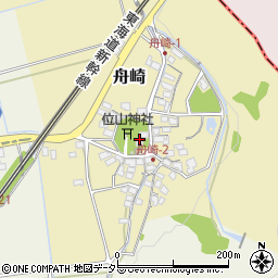 滋賀県米原市舟崎228周辺の地図