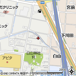 愛知県一宮市木曽川町黒田九ノ通り11周辺の地図