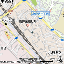 グランポール鎌倉周辺の地図