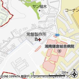 神奈川県鎌倉市植木711-7周辺の地図