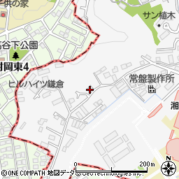 神奈川県鎌倉市植木739-1周辺の地図