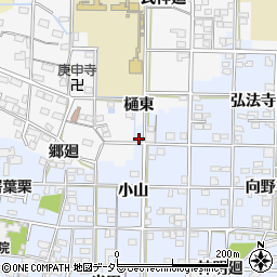愛知県一宮市大毛小山1周辺の地図