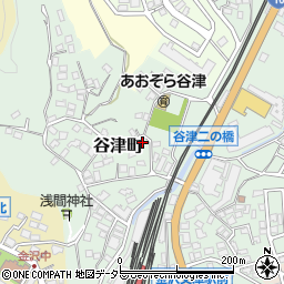 神奈川県横浜市金沢区谷津町251周辺の地図