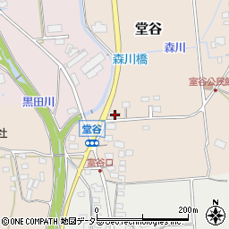 滋賀県米原市堂谷644周辺の地図