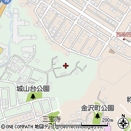 神奈川県横浜市金沢区谷津町108周辺の地図