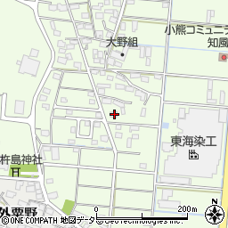 岐阜県羽島市小熊町西小熊1782周辺の地図