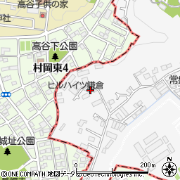 神奈川県鎌倉市植木841-1周辺の地図