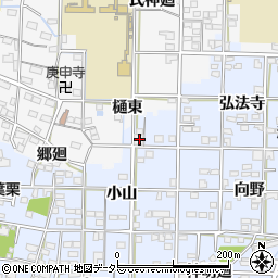 愛知県一宮市大毛小山3-1周辺の地図
