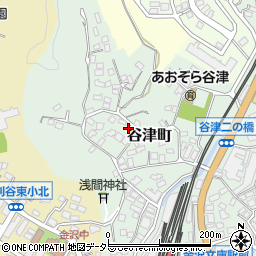 神奈川県横浜市金沢区谷津町258-1周辺の地図