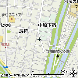 神奈川県平塚市長持548周辺の地図