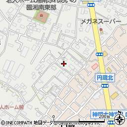 神奈川県茅ヶ崎市西久保709周辺の地図