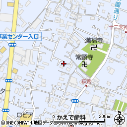 神奈川県茅ヶ崎市萩園1513周辺の地図