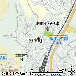神奈川県横浜市金沢区谷津町228周辺の地図