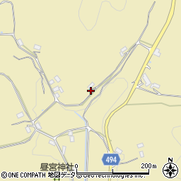 京都府綾部市小呂町（竹安）周辺の地図
