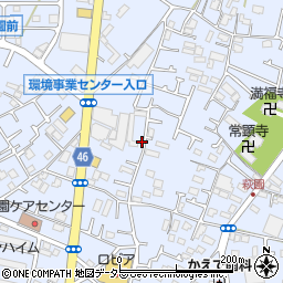 神奈川県茅ヶ崎市萩園1238周辺の地図