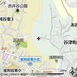 神奈川県横浜市金沢区谷津町294周辺の地図