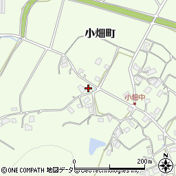 京都府綾部市小畑町作田周辺の地図