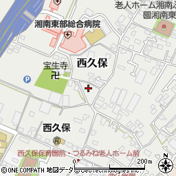 神奈川県茅ヶ崎市西久保552周辺の地図