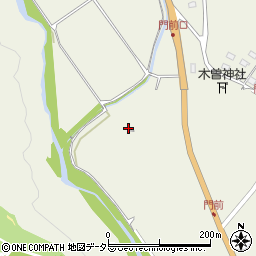 岐阜県大垣市上石津町牧田647周辺の地図