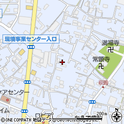 神奈川県茅ヶ崎市萩園1581周辺の地図