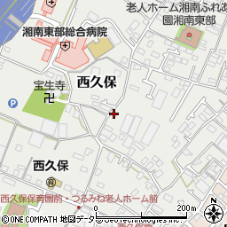 神奈川県茅ヶ崎市西久保638周辺の地図