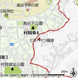 神奈川県鎌倉市植木842-8周辺の地図
