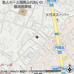 神奈川県茅ヶ崎市西久保713周辺の地図