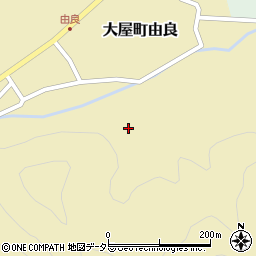 兵庫県養父市大屋町由良326周辺の地図