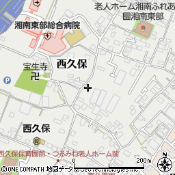 神奈川県茅ヶ崎市西久保639周辺の地図