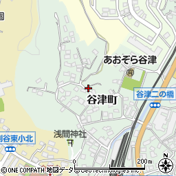 神奈川県横浜市金沢区谷津町225周辺の地図